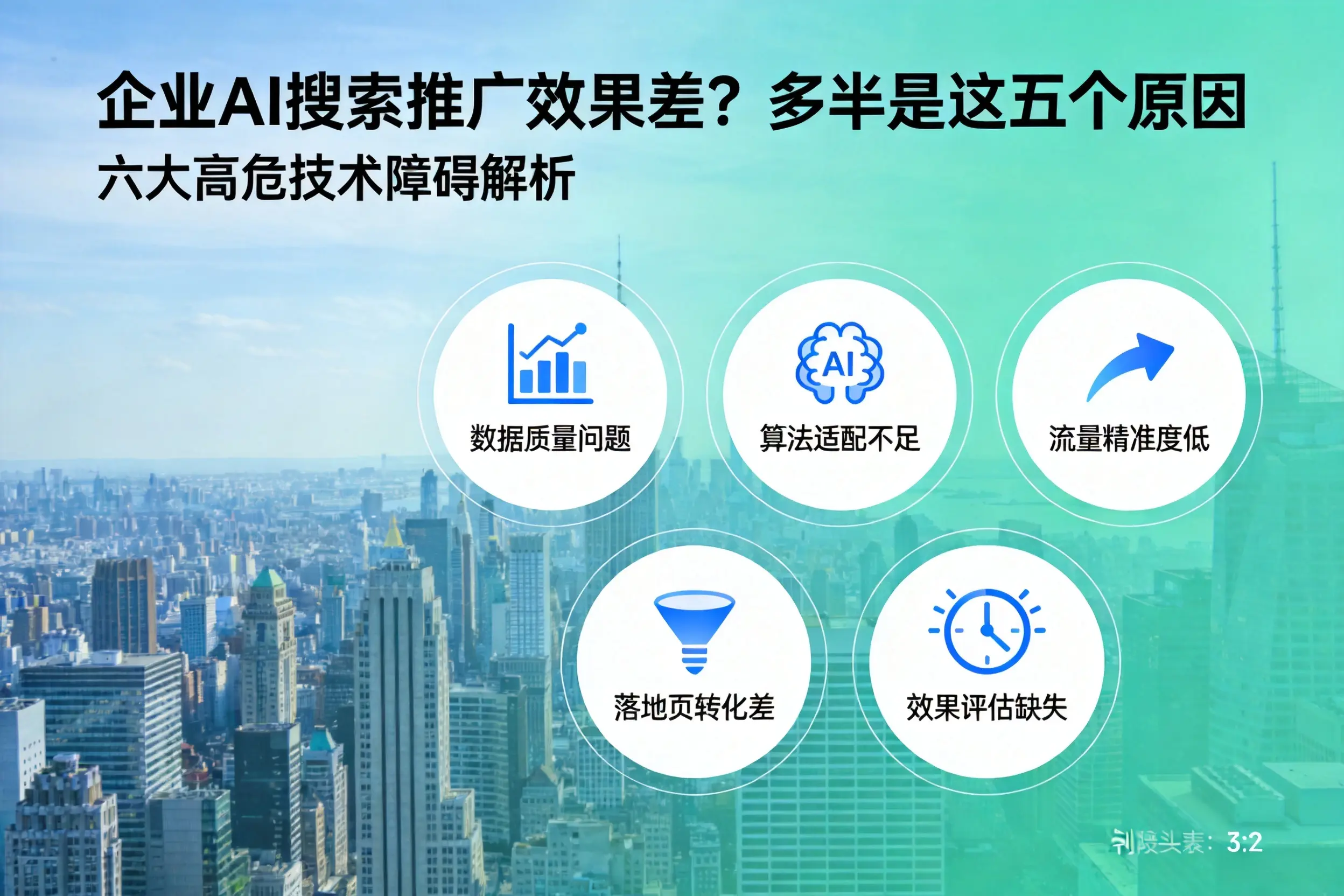 勉县企业AI搜索推广效果差?多半是这五个原因